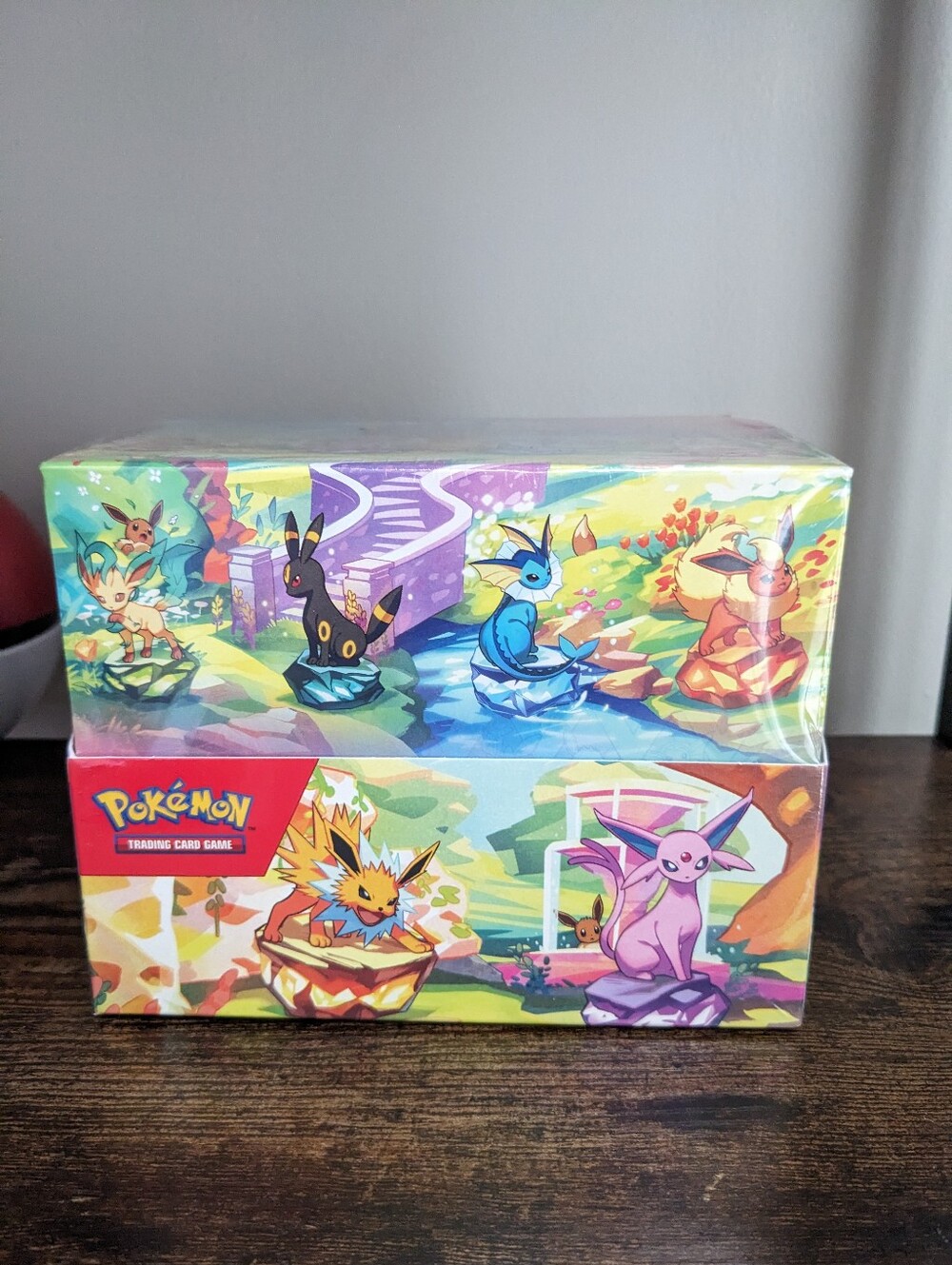 Pokemon Prismatic Evolutions Mini Tin Display Of 8 Tins Brand New Factory Sealed